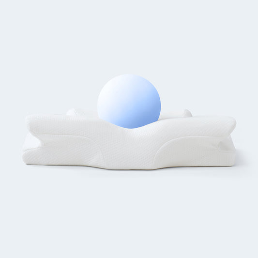 SterchGo cervical pillow for back sleeper side sleeper and stomach sleeper